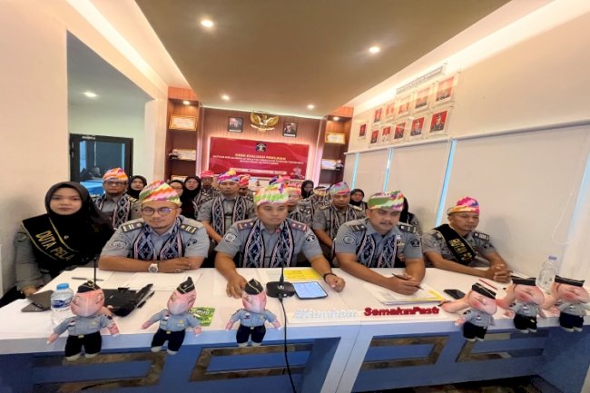 Desk Evaluasi Pembangunan ZI, Karutan Pontianak Paparkan Sejumlah Inovasi