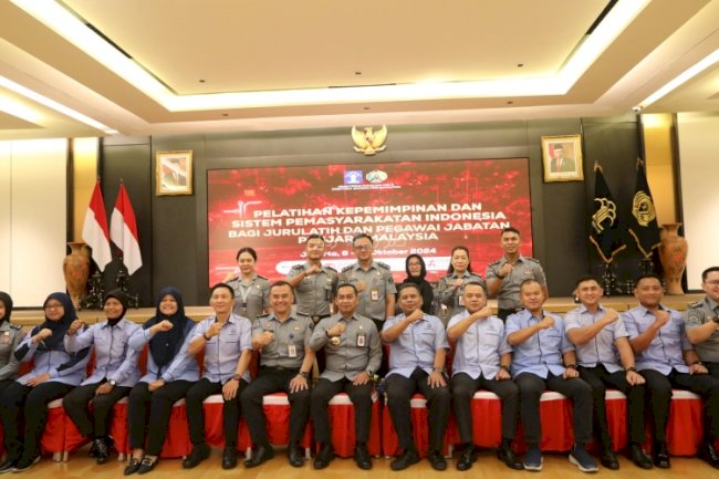 Bagikan Praktik Baik Sistem Pemasyarakatan Indonesia, Ditjenpas Gelar Pelatihan bagi Delegasi Penjara Malaysia