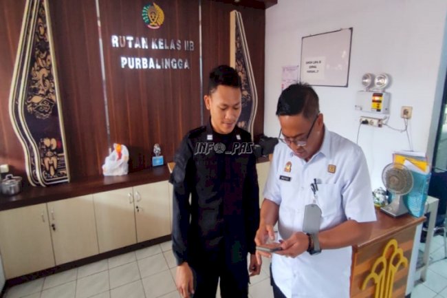 Berantas Judi Online, Rutan Purbalingga Sidak Ponsel Petugas
