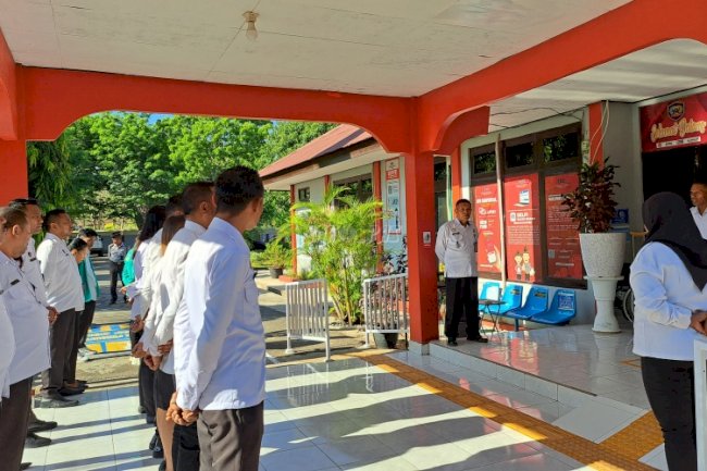 Cegah Keterlibatan Petugas, Rupbasan Kupang Sosialisasikan Bahaya Perjudian Daring 