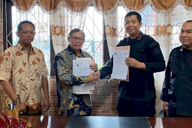 Lapas Kotabaru Gandeng Dinas Perpustakaan Tingkatkan Literasi Warga Binaan