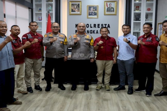 Lapas Palangka Raya-Polresta Palangka Raya Bersinergi Tingkatkan Kamtib di Lapas 