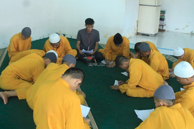 LPKA Batam Bersama Dompet Dhuafa Gelar Pengajian bagi Anak Binaan