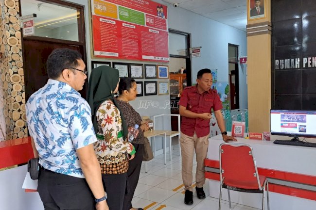 Record Center Rupbasan Kupang Dapat Penilaian Positif dari Tim Arsiparis Kanwil Kemenkumham NTT