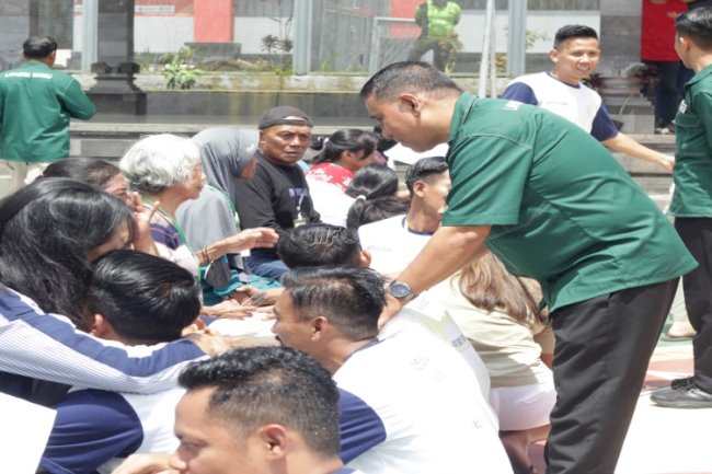 Lapas Narkotika Bangli Kembali Gelar FSG ke-5 Kalinya