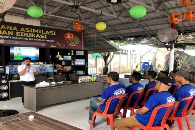 Warga Binaan Lapas Narkotika Karang Intan Dibekali Pengetahuan Merek oleh DKUMPP Kab. Banjar