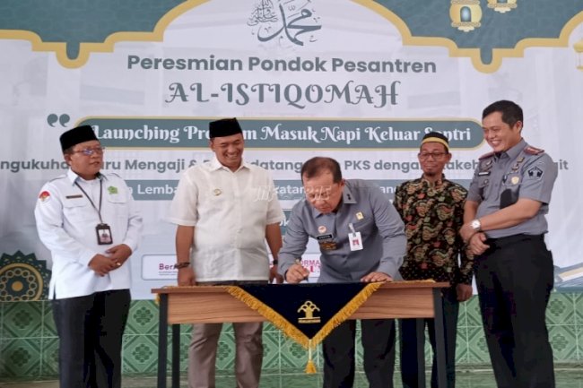 Lapas Pangkalpinang Resmikan Ponpes Al-Istiqomah