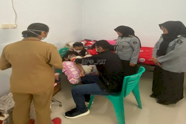 Lapas Perempuan Ambon dan Dinkes Provinsi Maluku Lakukan Pemeriksaan Warga Binaan