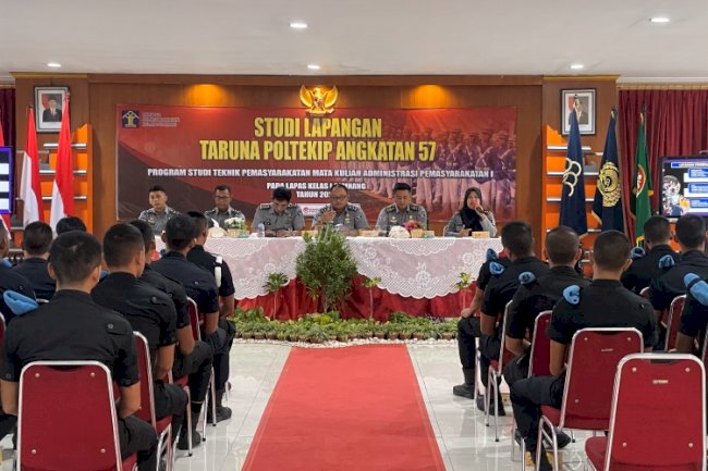 Lapas Cipinang Kenalkan Administrasi Pemasyarakatan kepada Taruna Poltekip