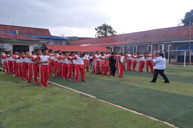 Perkuat Ikatan Sosial, Anak Binaan LPKA Batam Diberikan Rekreasi Outbound 