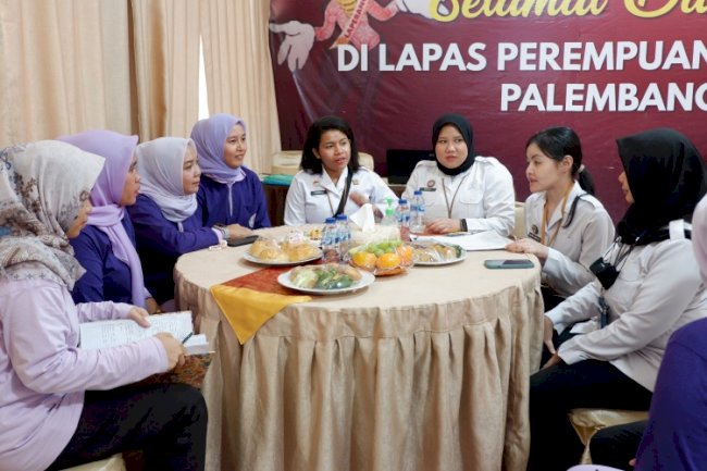 Lapas Perempuan Palembang Sambut Supervisi BMN dari Ditjenpas
