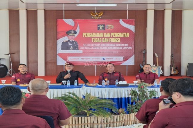 Bapas Metro Siap Jaga Netralitas ASN pada Pilkada Serentak Tahun 2024