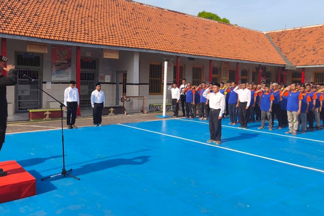 Napiter Lapas Brebes Tunjukkan Nasionalisme terhadap NKRI