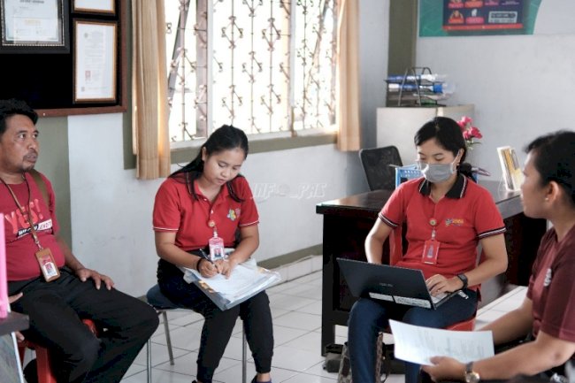 Pastikan Kualitas Layanan TBC bagi Warga Binaan, Lapas Tabanan Terima Monev PPM