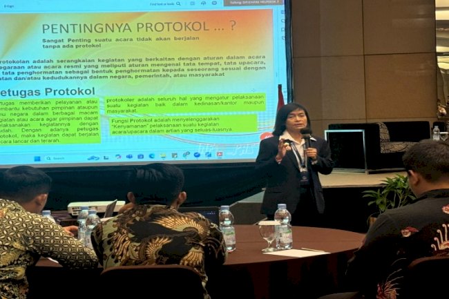 Bagian SDM Ditjenpas Gelar Pembekalan Teknis Keprotokolan