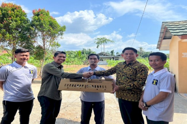 Lapas Rangkasbitung Terima 200 Ekor Ayam KUB dari Dinas Peternakan Lebak