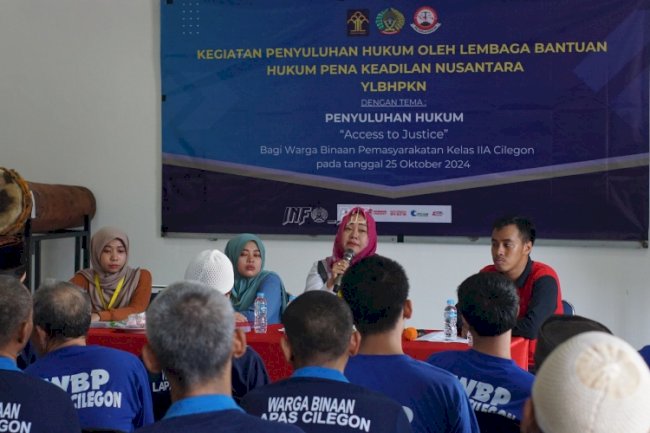 Lapas Cilegon dan YLBHPKN Bimbing Warga Binaan Pahami Hak-Hak Hukum