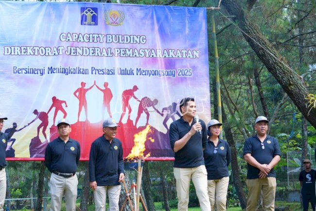 Melalui Capacity Building, Pegawai Ditjenpas Jaga Semangat Kerja Sama dan Kekompakan