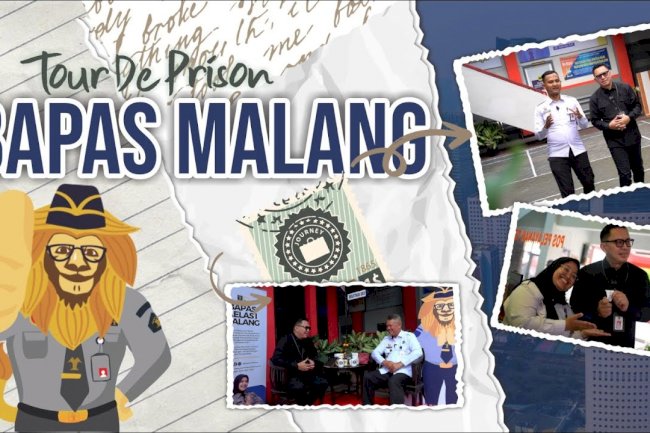 Tour De Prison Bapas Malang : Peran Mitra dalam Reintegrasi Klien