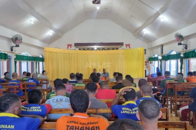 Lapas Kalabahi Jamin Layanan Kesehatan Warga Binaan