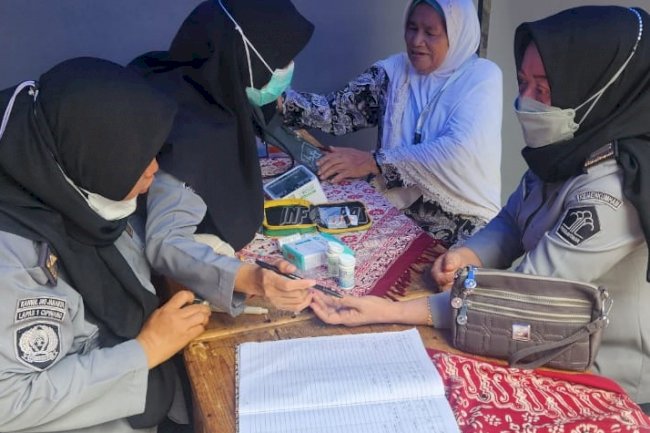 Kukuhkan Nilai Panca Carana Laksya, Lapas Cipinang Adakan Pengobatan Gratis bagi Pengunjung