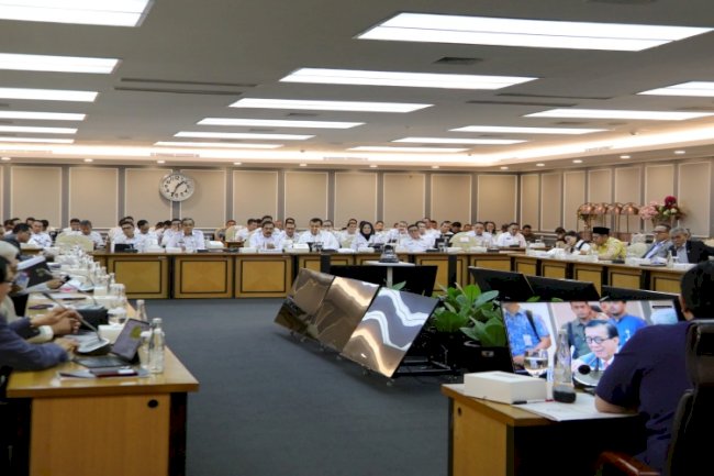 Menteri Imipas Jalin Hubungan Mitra Kerja pada RDP Bersama Komisi XIII DPR RI