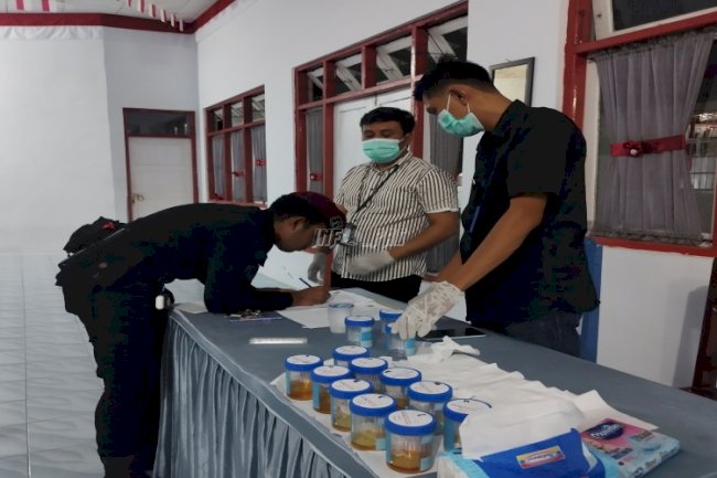 Implementasi Program 100 Hari Kerja Menteri Imipas, Lapas Namlea Gelar Aksi ‘Benar’ Bersama APH