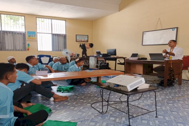 Rutan Ambon Gandeng BPVP Ambon Berikan Warga Binaan Pelatihan Bidang Furnitur