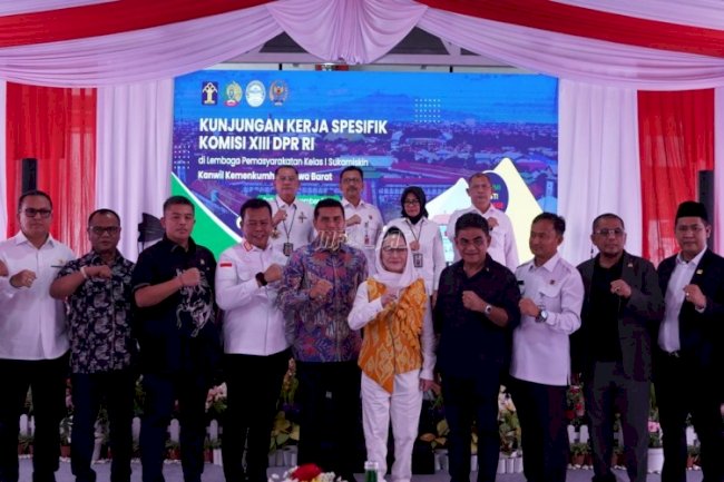 Sambut Kunjungan Kerja Spesifik Komisi XIII DPR, Ditjenpas Sampaikan Optimalisasi Fungsi Pemasyarakatan di Lapas Sukamiskin