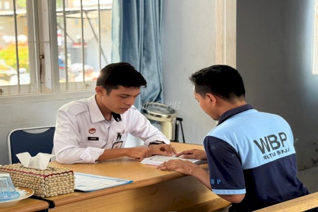 Evaluasi Pembinaan Keagamaan, Warga Binaan Rutan Sinjai Uji Baca dan Hafalan Al-Ǫur’an