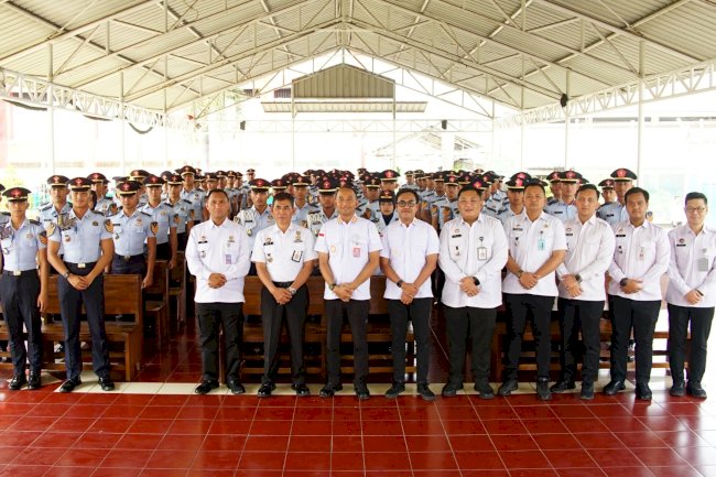 Rutan Cipinang Fasilitasi Studi Lapangan Taruna Poltekip Angkatan 56 