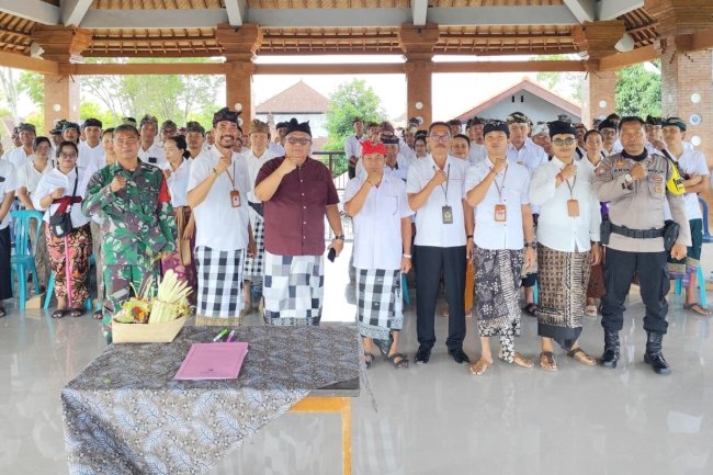 Resmi Dilantik, Tujuh Petugas Lapas Tabanan Jadi Anggota KPPS pada Pilkada 2024