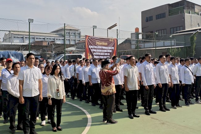 Pelantikan Petugas KPPS, Lapas Cipinang Siap Sukseskan Pilkada 2024