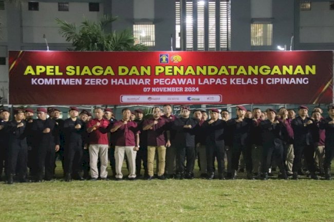 Lapas Cipinang Perangi Narkoba dan Ikrarkan Zero Halinar