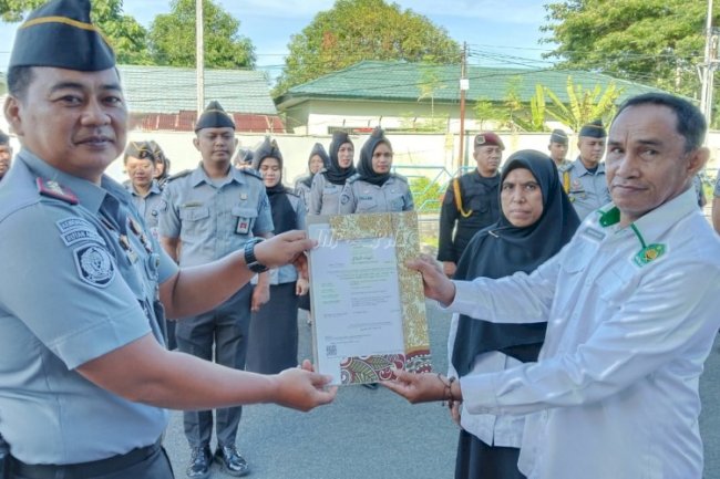 Dapur Rutan Ambon Raih Sertifikat Halal dari Kemenag Provinsi Maluku
