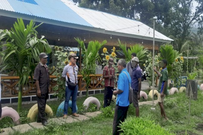 Kedatangan Dinas Pertanian Provinsi NTT, Kebun Dinas Lapas Kalabahi Tuai Pujian