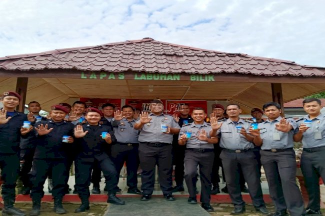 Dukung Program Asta Cita, Petugas Lapas Labuhan Bilik Bersih dari Narkoba