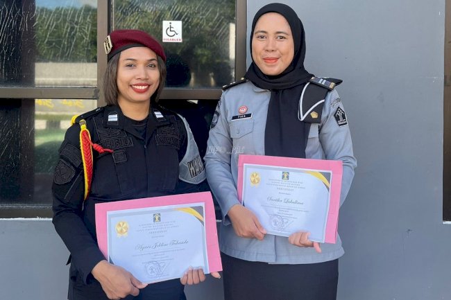 Petugas Lapas Perempuan Ambon Raih Penghargaan Pegawai Teladan Triwulan IV/2024