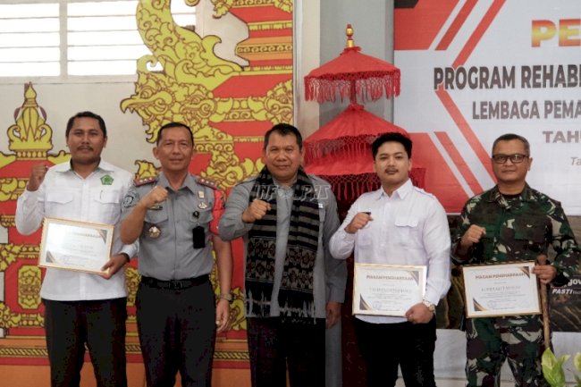 Lapas Tabanan Rampungkan Program Rehabilitasi Sosial Pemasyarakatan bagi Warga Binaan