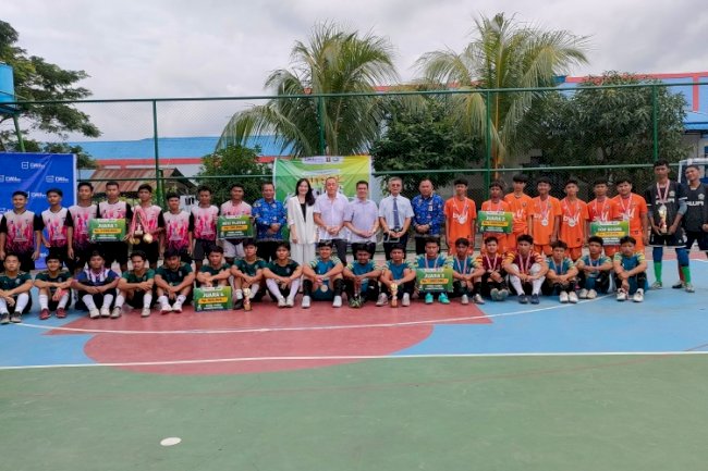 Dukung Ekosistem Olahraga, LPKA Medan Sukses Gelar Turnamen Futsal Young Competition 2024