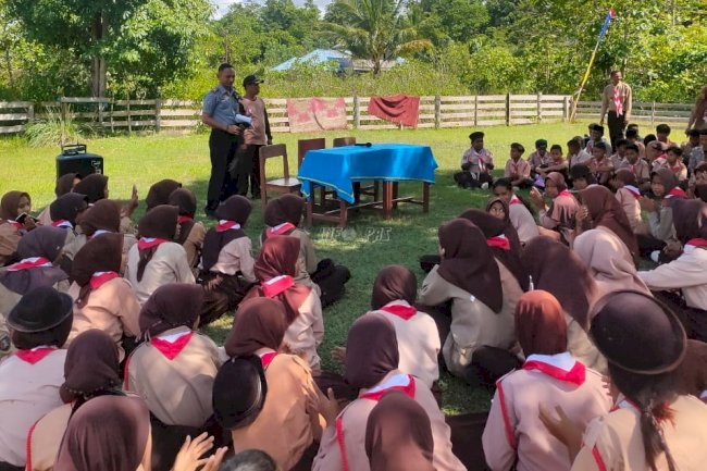 Kalapas Wahai Jadi Guest Teacher di Kemah Hari Pahlawan