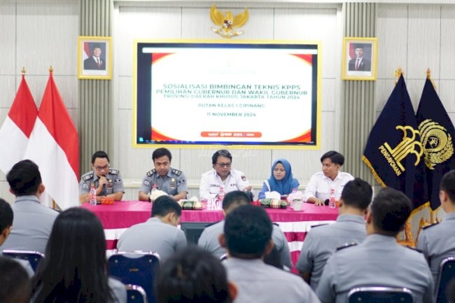 Bersama KPU Jakarta Timur, Rutan Cipinang Adakan Bimtek KPPS 