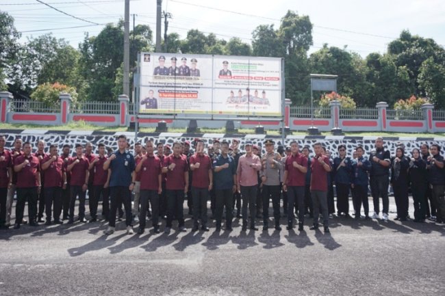 Lapas Tanjungpandan Tunjukkan Komitmen Dukung Asta Cita Pemberantasan Narkoba