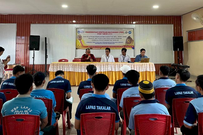 Lapas Takalar dan UNM Gelar Pelatihan Peningkatan Subjective Well-Being bagi Warga Binaan
