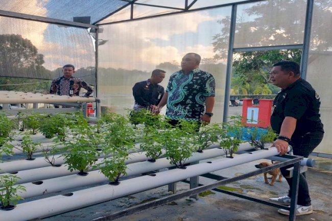 Bekali Warga Binaan dan Dukung Ketahanan Pangan, Kadivpas Kaltim Puji SAE Lapas Narkotika Samarinda