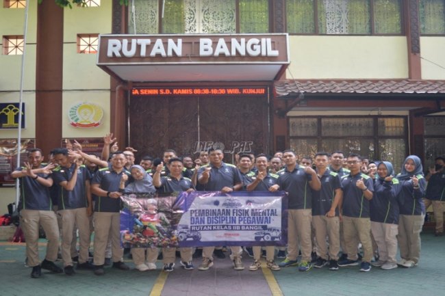 Kegiatan FMD Bangun Kekompakan dan Tingkatkan SDM Jajaran Rutan Bangil