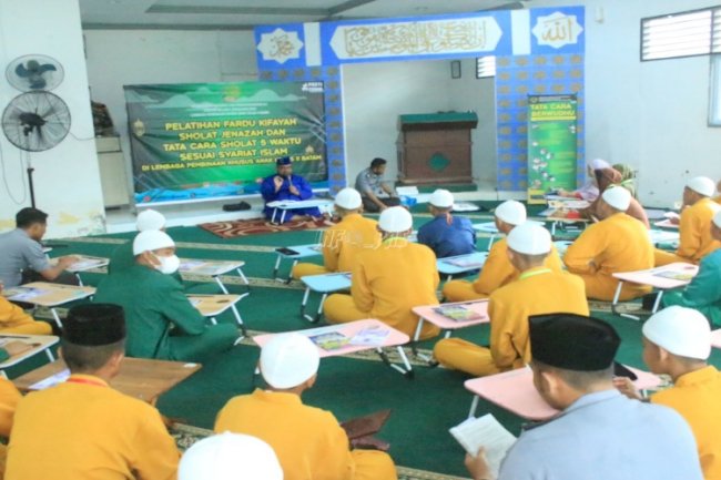 Anak Binaan LPKA Batam Dapat Pelatihan Fardu Kifayah
