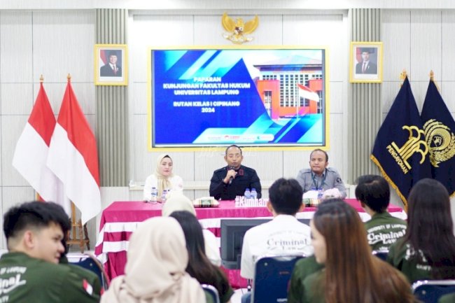 Rutan Cipinang Sambut Mahasiswa Unila, Kenalkan Sistem Pemasyarakatan