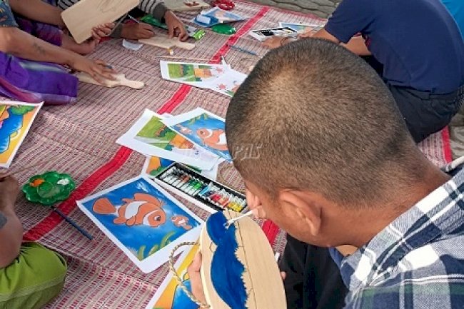 LPKA Medan Gelar Art-Therpy, Jaga Kesehatan Mental Anak Binaan 