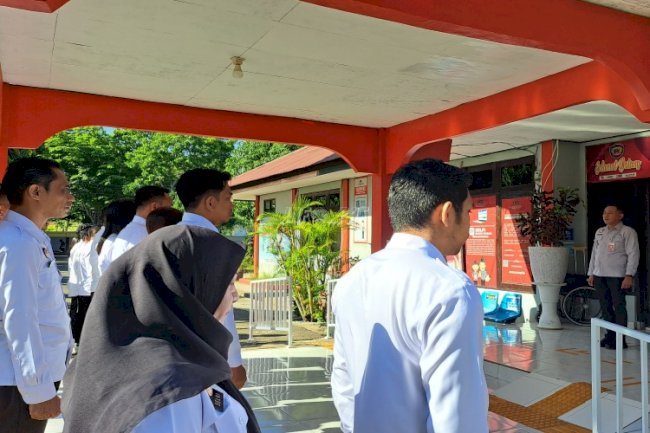 Cegah Keterlibatan Petugas, Rupbasan Kupang Sosialisasikan Bahaya Judi Daring 